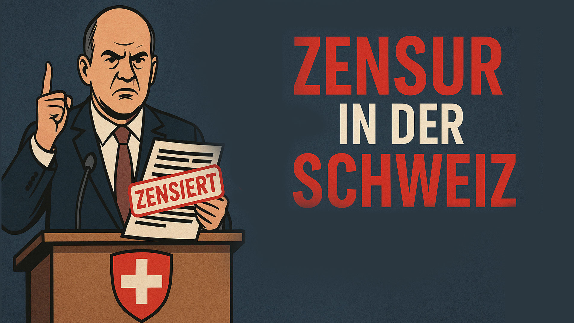 Titelbild Zensur in der Schweiz
